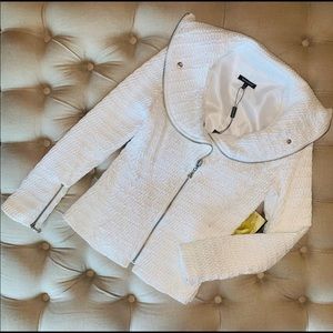 Samuel Dong Urban Vibes White Zip Jacket